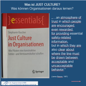 Just Culture – wie können Organisationen Fehler- und Vertrauenskultur schaffen. Buchempfehlung.